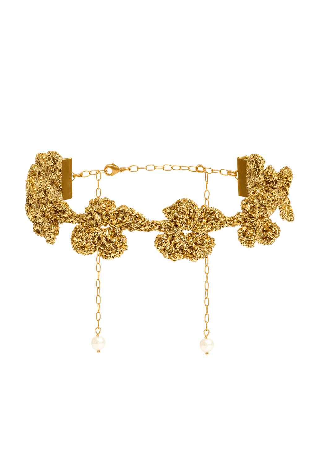 Choker Flower Binibeca Dorado