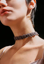 Choker Spike Pitiusas Gris