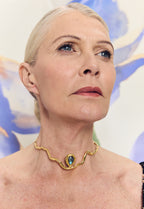 Choker Gratitude Gris