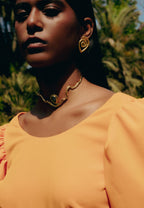 Choker Gratitude Gris