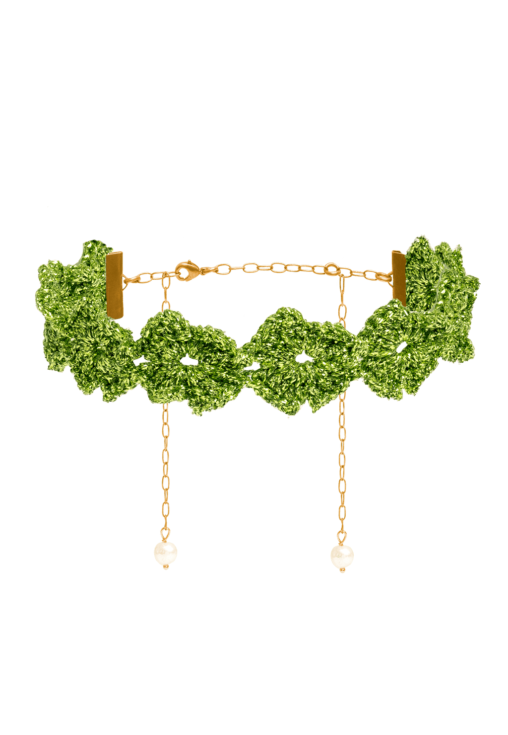 Choker Clover Gertrudis Verde