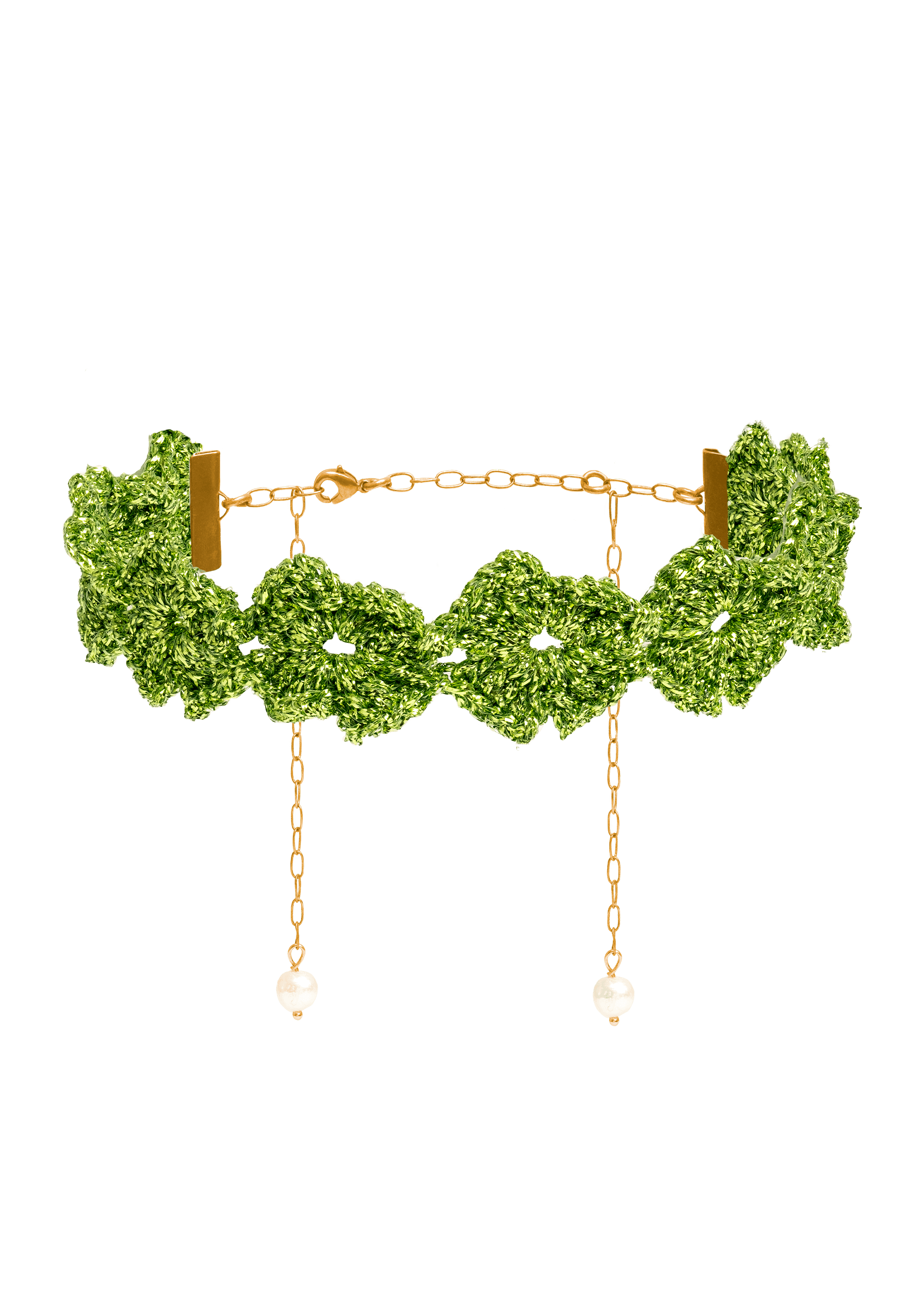 Choker Clover Gertrudis Verde