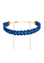 Choker Spike Pitiusas Azul
