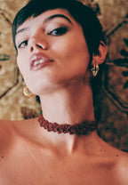 Choker Spike Pitiusas Rojo