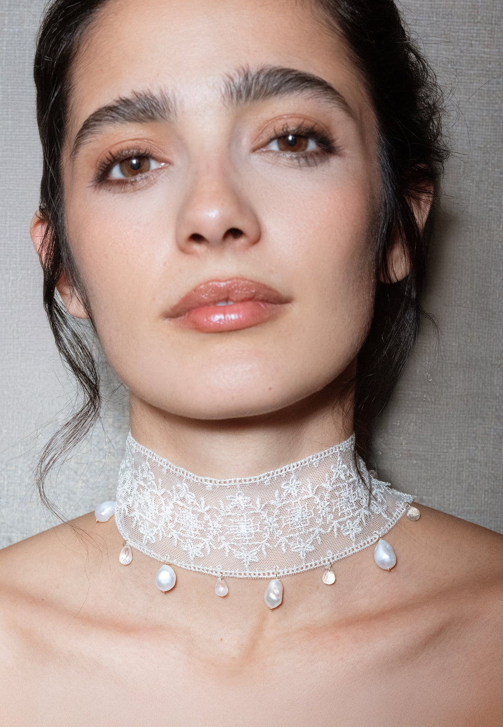 Choker Laia Blanco