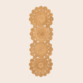 Circle of Life Jute Rug Runner
