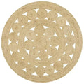 Circles of Life Jute Rug