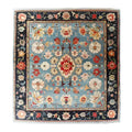 Classic Flower Vine Hand Knotted Area Rug