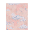 Clouds and Star Pink Sky Hand Tufted Wool Rug