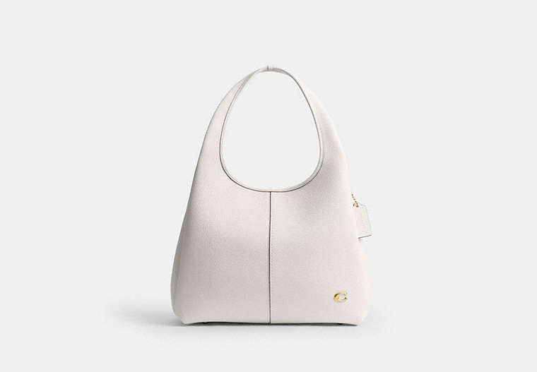 COACH® Women's Bolso de hombro Lana en Blanco | Cuir