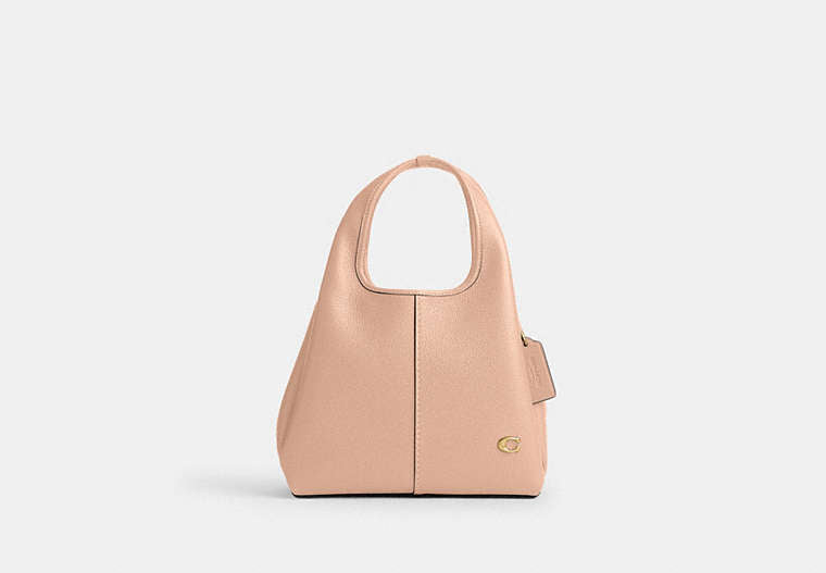 COACH® Women's Bolso de hombro Lana 23 en Beige | Cuir