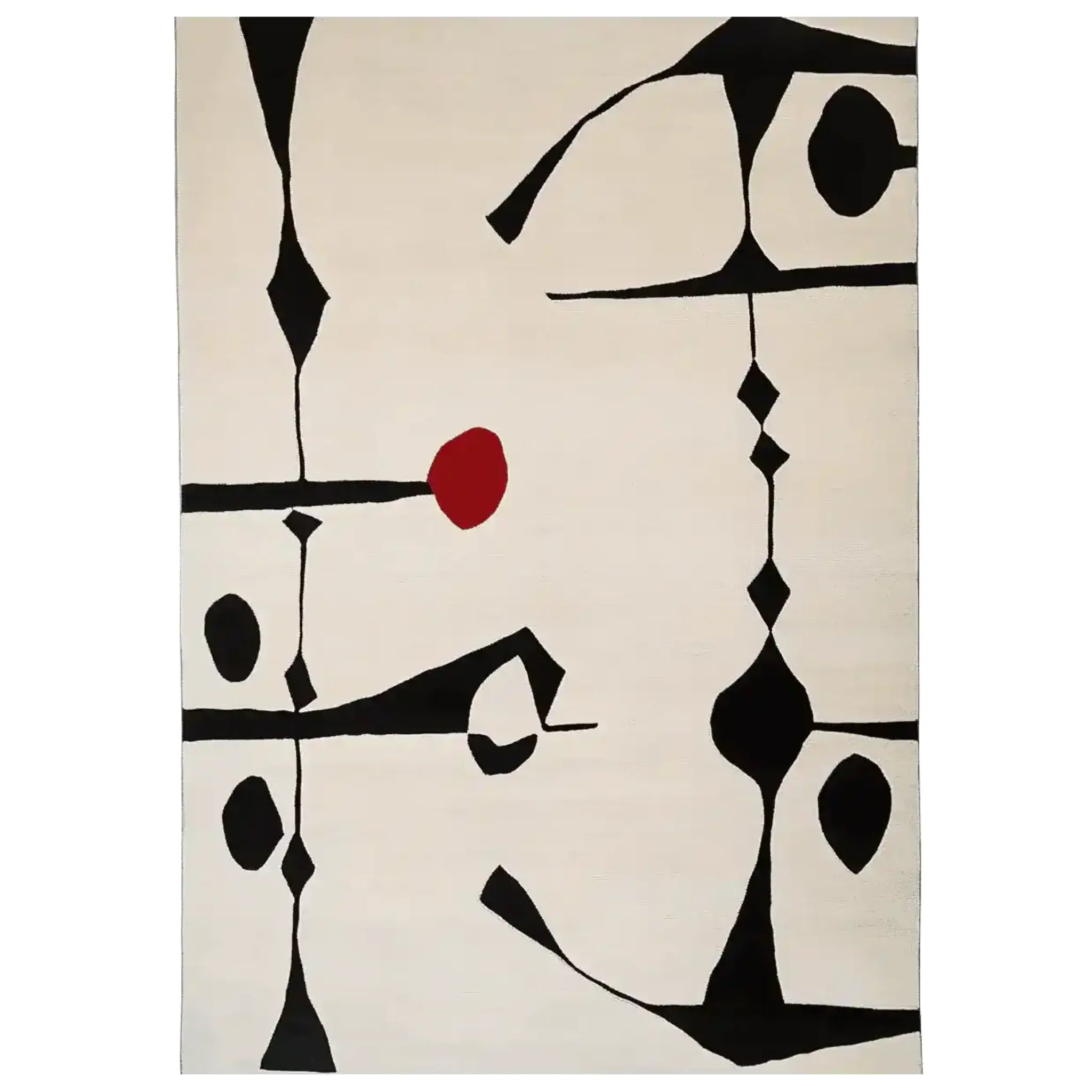 Coded Shadows Hand Tufted Rug 3' x 5'