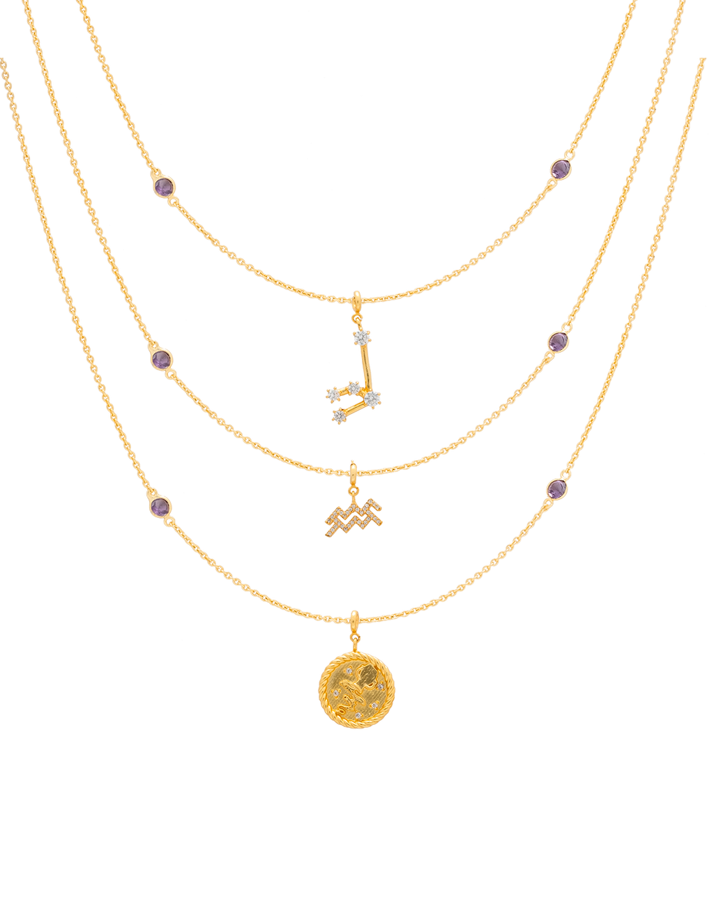 Collar Zodiaco Acuario