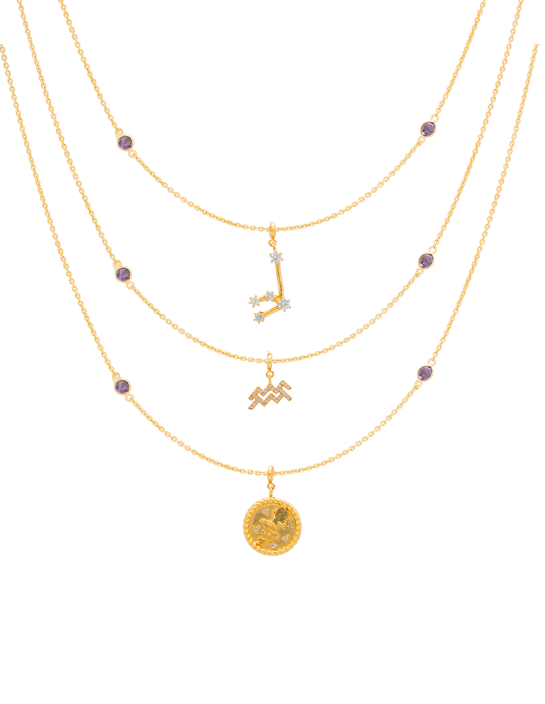 Collar Zodiaco Acuario