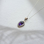 Colgante Agra Amatista y Plata de Ley 925