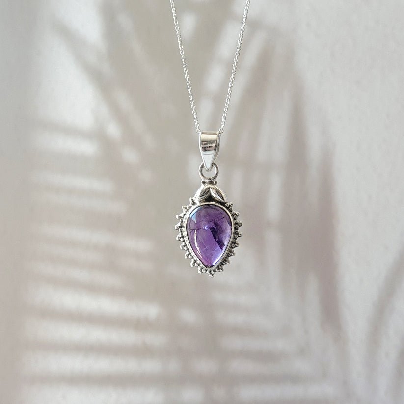 Colgante Agra Amatista y Plata de Ley 925