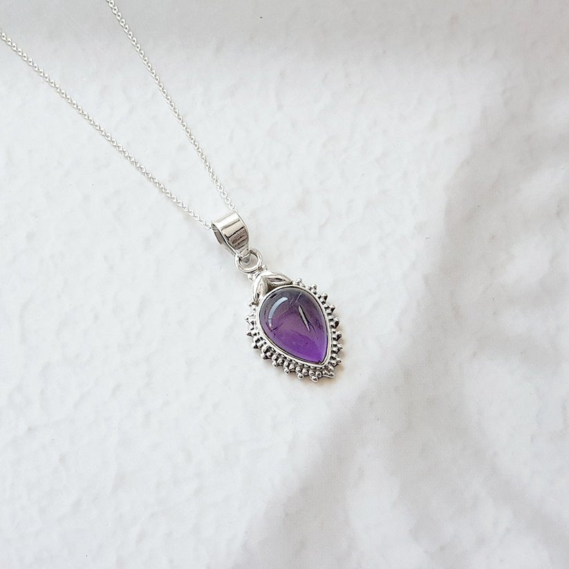 Colgante Agra Amatista y Plata de Ley 925