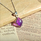 Colgante 'Aine' Amatista y Plata de Ley 925