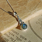 Colgante 'Amariel' Labradorita y Plata de Ley 925