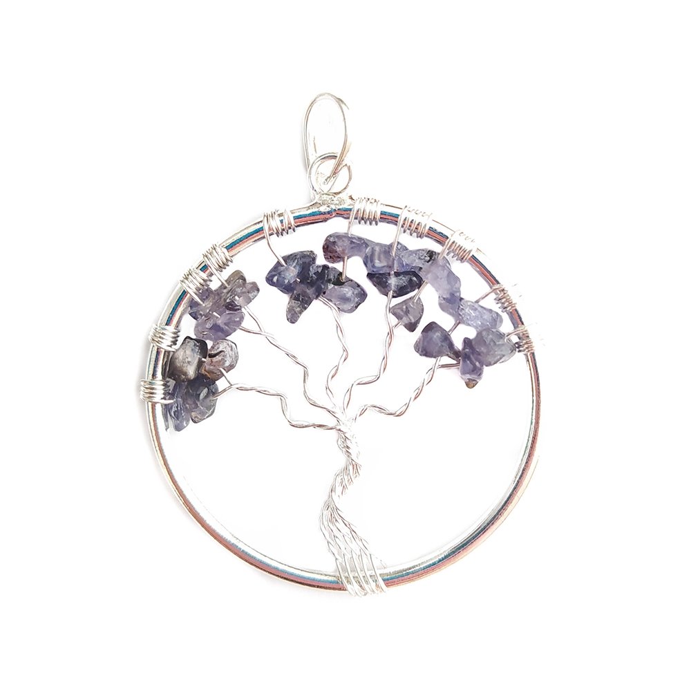 Colgante Árbol de la Vida de Iolita