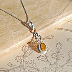 Colgante Arwen Ojo de Tigre y Plata de Ley 925