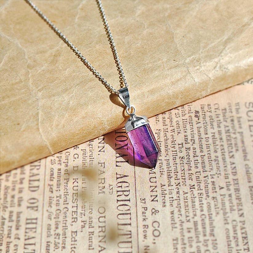 Colgante 'Atum' Amatista y Plata de Ley 925