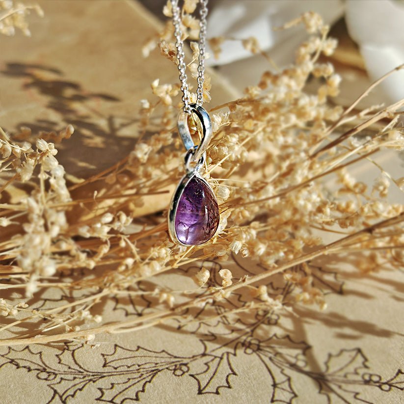 Colgante 'Aurora' Amatista y Plata de Ley 925