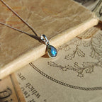 Colgante 'Aurora' Labradorita y Plata de Ley 925