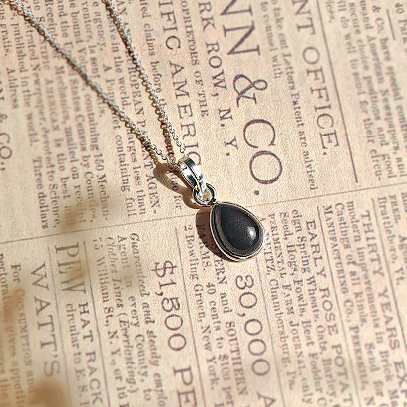 Colgante 'Aurora' Ónix y Plata de Ley 925