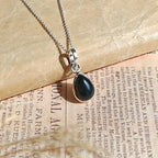 Colgante 'Aurora' Ónix y Plata de Ley 925