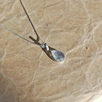 Colgante 'Aurora' Piedra de Luna y Plata de Ley 925