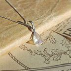 Colgante 'Aurora' Piedra de Luna y Plata de Ley 925