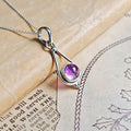 Colgante 'Calliope ' Amatista y Plata de Ley 925