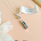 Colgante Cofre de los Deseos y Abulón en Plata de Ley 925