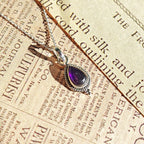 Colgante 'Dewi' Amatista y Plata de Ley 925