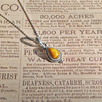 Colgante 'Dewi' Ojo de Tigre y Plata de Ley 925