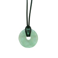 Colgante Donut de Fluorita Verde