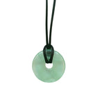 Colgante Donut de Fluorita Verde