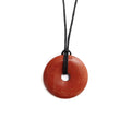 Colgante donut de Jaspe Rojo