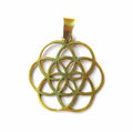 Colgante Flor de la Vida en Bronce