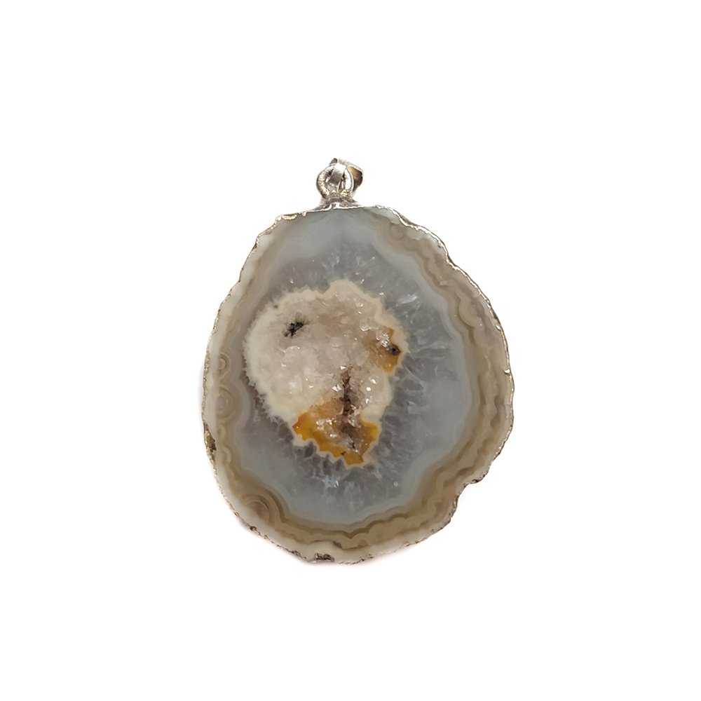 Colgante Geoda de Ágata