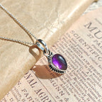 Colgante 'Ishtar' Amatista y Plata de Ley 925