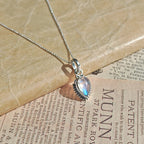 Colgante 'Ishtar' Piedra de Luna y Plata de Ley 925