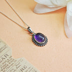 Colgante Jaipur Amatista y Plata de Ley 925