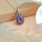Colgante Jaipur Amatista y Plata de Ley 925