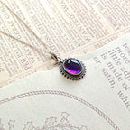 Colgante Jaipur Amatista y Plata de Ley 925