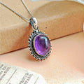 Colgante Jaipur Amatista y Plata de Ley 925