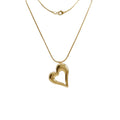 Colgante Largo 80 cm con Corazon