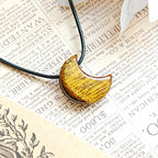 Colgante Luna de Ojo de Tigre