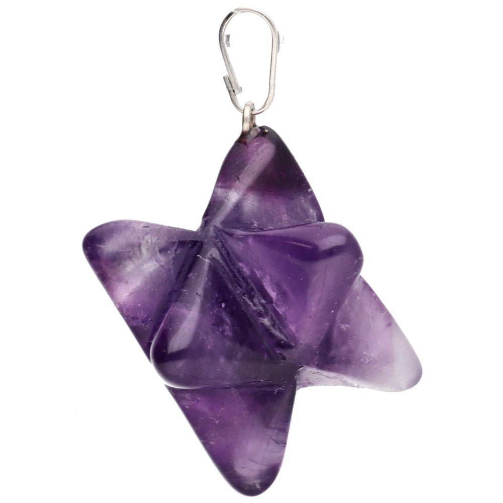 Colgante Merkaba de Amatista